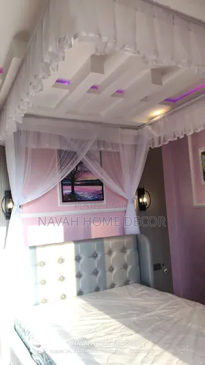 Modern Ceiling Rail Mosquito Net - Bure Delivery & Installation