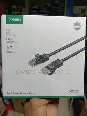 UGREEN Cat 6 Round UTP Ethernet Cable NW102 - 1M