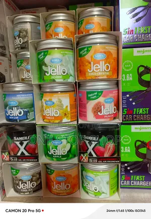 2pc Flavour Compact Slow Release Air Freshener Gel