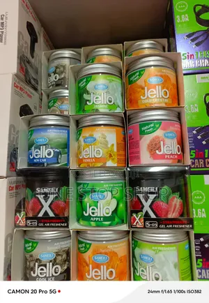 2pc Jello Air Freshener Gels - Kuondoa Harufu Mfululizo