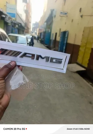 3D AMG Nembo ya Nyuma ya Trunk kwa Mercedes-Benz