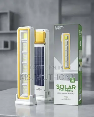 100W Solar Emergency Tube Light na C-Port Charging