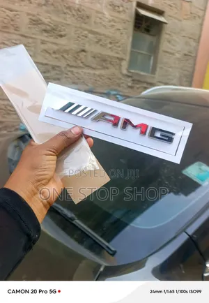 Nembo ya Tailgate ya AMG ya Bagasi ya Nyuma - Mercedes-Benz