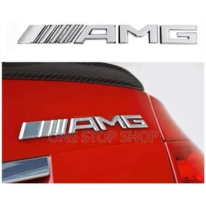 Weatherproof _Rust Resistant Plastic AMG Badge Lettering