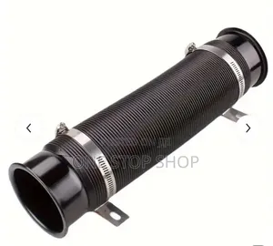 Corrugated Black 3" Flexible Expandable Hose