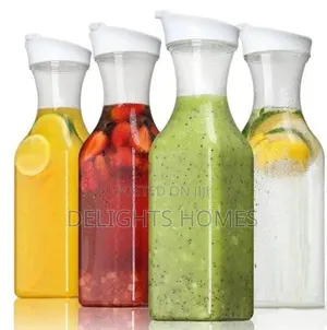 Multi-Purpose Glass Carafe Pitcher Bottle 1.5L