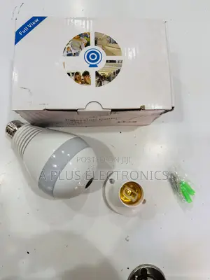 V9 Camera Bulb (V380 App) Mwanga wa Kamera ya Usalama ya WiFi