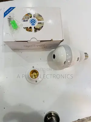 V9 Camera Bulb (V380 App) - Kamera Mahiri ya WiFi ya Usalama Nyumbani
