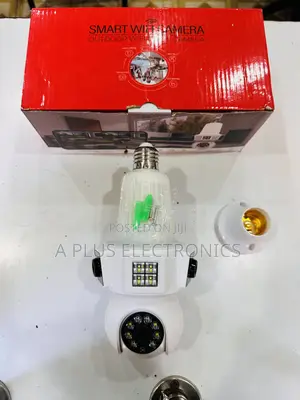 3 Lens E33 WiFi CCTV Camera - HD Night Vision Motion Alert
