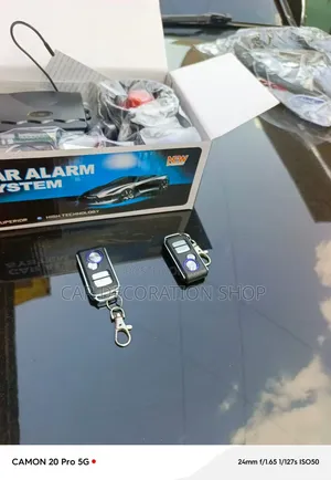 New Car Alarm System with Speaker