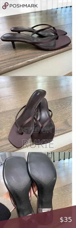 Zara Sandal za Kitten Heel