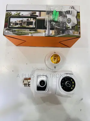 Kamera ya E9 WiFi CCTV Dual Lens Smart Night Vision