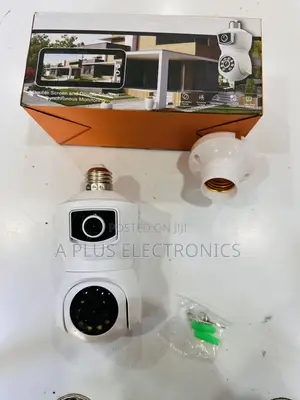 Kamera ya CCTV ya E9 WiFi yenye Lensi Mbili na Mwonekano wa Usiku
