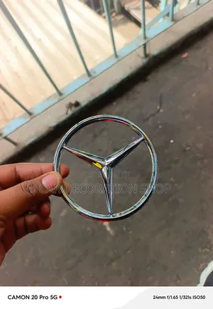 Nembo ya Nyota ya Mercedes-Benz ya Inchi 3