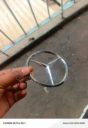 Nembo ya Bagazini ya Mercedes-Benz 3.5" - Mpya Kabisa