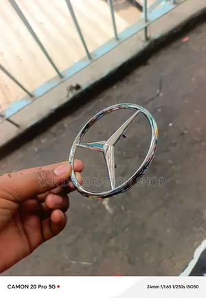 Nembo ya Mercedes-Benz Mviringo ya 4" ya Kubadilisha