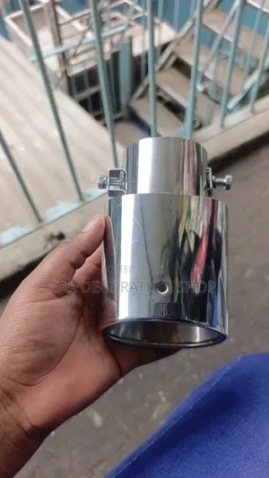 Chrome Finished Exhaust Tip (Straight/Bent)