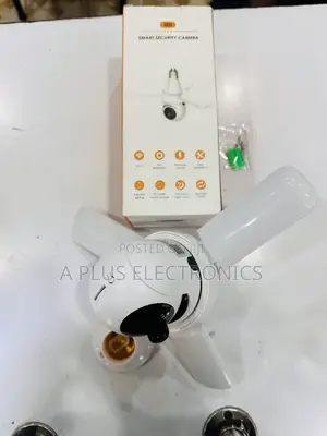Fan Blade CCTV Bulb Camera - Usalama wa Nyumbani bila Waya