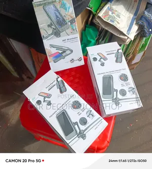 Kishikilia Simu cha Baiskeli cha Kuzuia Hali Zote na Kipochi cha Kinga