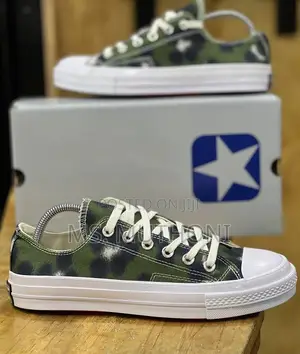 Converse x KENZO Chuck 70 Low Hana Leopard Cypress