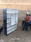 Rafu ya Viatu ya Pallet Nyeusi na Nyeupe Mpya - 3