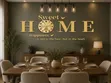 Numeral Acrylic DIY Wall Clock - Gold - 2
