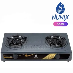 Nunix 2 Burner Stainless Steel Cooker