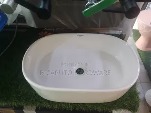 Abb Countertop Basin - White Oval