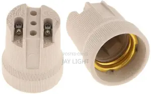 Kishikilia Taabu cha E27 cha Porcelain, Lamp ya Keramik