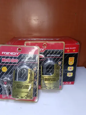 Mindy Padlock 60mm na Vifunguo 3 - Usalama wa Juu