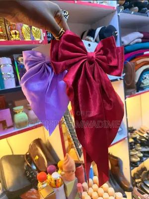Kulture Enterprise Bow Tie Hair Clips