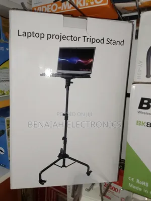 Projector Tripod Stand - Stable, Foldable, Adjustable