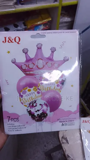 7-in-1 Birthday Balloons