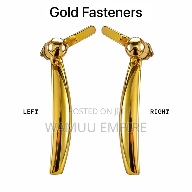 Handles na Fasteners za Dirisha Zilizomalizika kwa Dhahabu - 1