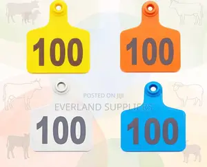 Numbered Cattle Ear Tags - Medium Size