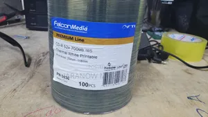 FalconMedia Premium Line CD-R 52x 700MB Nyeupe Zinazoweza Kuchapishwa