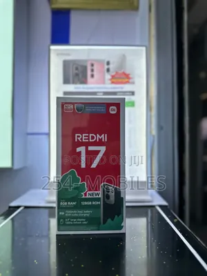 Xiaomi Redmi 17 Mpya 128GB Nyeusi