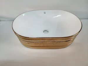 Premier Countertop Wash Hand Basin - Gold