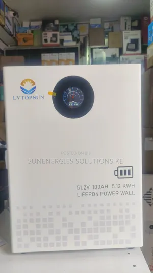 Betri ya LVTOPSUN LiFePO4 5.12kWh 51.2V 100Ah