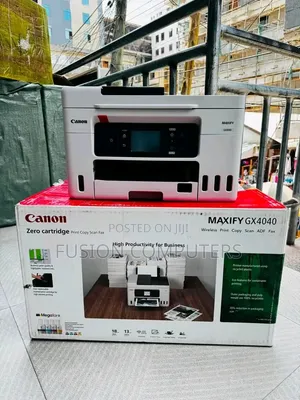 Canon MAXIFY GX4040 4-in-1 Refillable MegaTank Printer