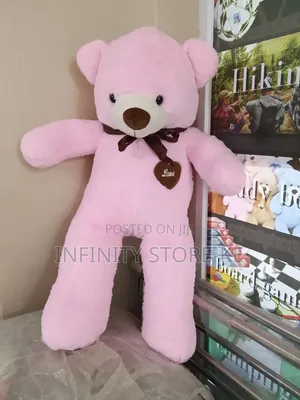 80cm Teddy Bear - Pink