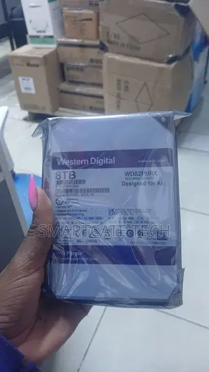 WD Purple 8TB Hard Disk ya Surveillance