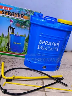 2-in-1 Knapsack Sprayer (Battery & Manual)