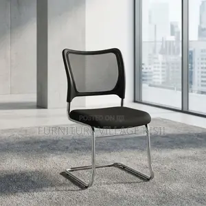 Kiti cha Ofisi Nyeusi cha Mesh