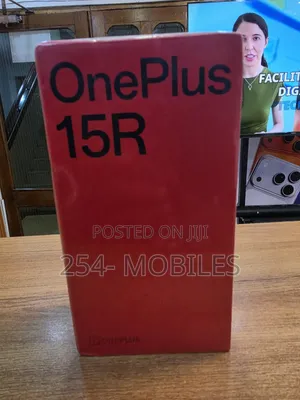 OnePlus 15R 256GB Mpya Nyeusi