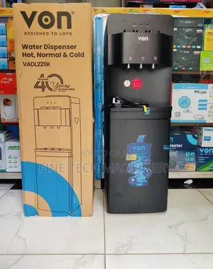 Von Water Dispenser 3 Taps (Moto, Kawaida, Baridi)