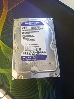 2TB WD Hard Disk ya Surveillance