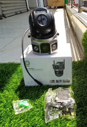 V380 Dual Lens Pan Tilt Zoom WiFi Camera