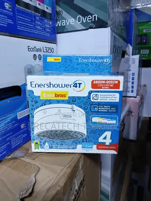 Enerbras Shower ya Umeme - Mipangilio 4 ya Joto