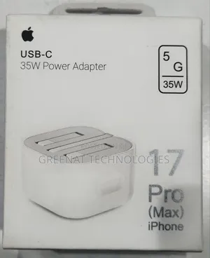 Apple 35W USB-C Power Adapter with Folding Pins